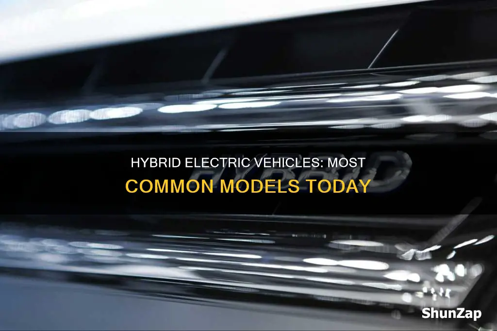 what is the most common hybrid electric vehicle