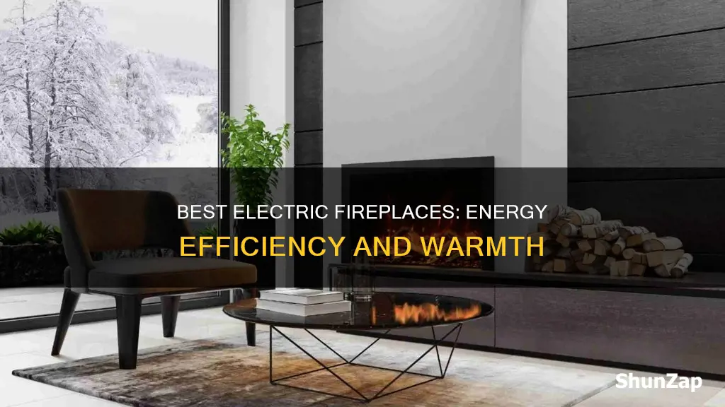 what is the most efficient electric fireplace