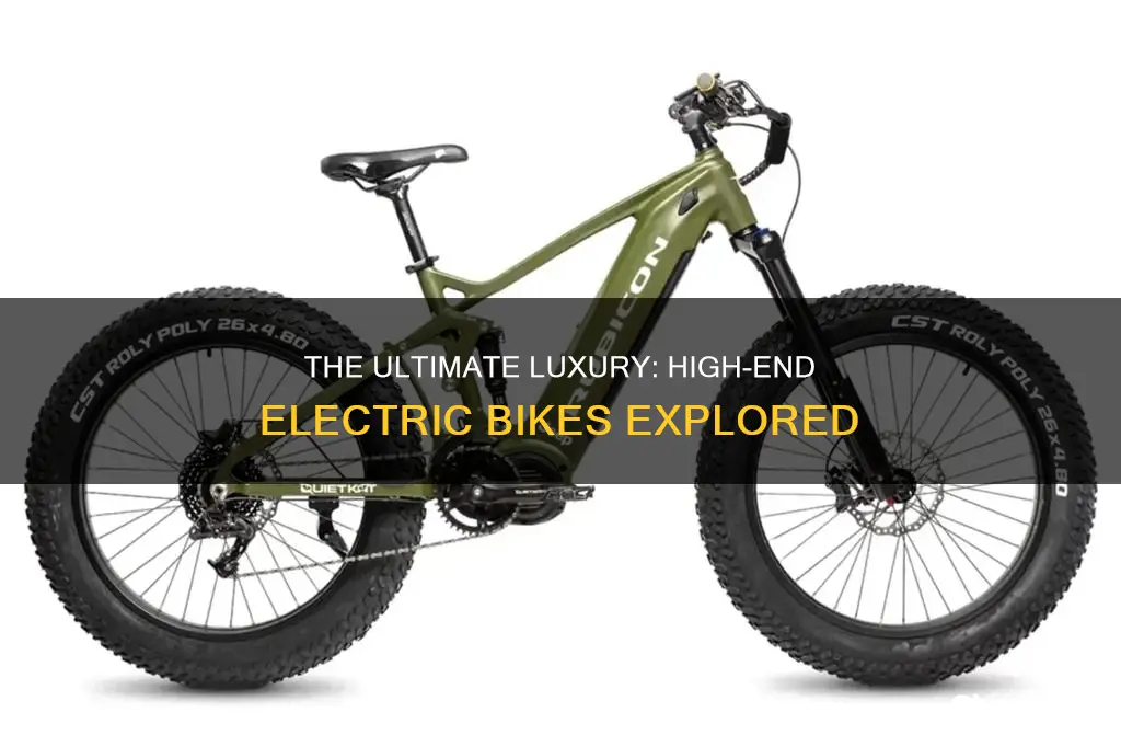 what is the most expensive electric bike