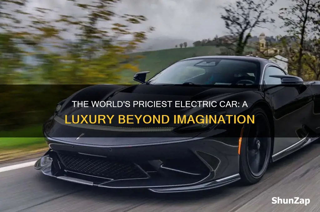 what is the most expensive electric car in the world