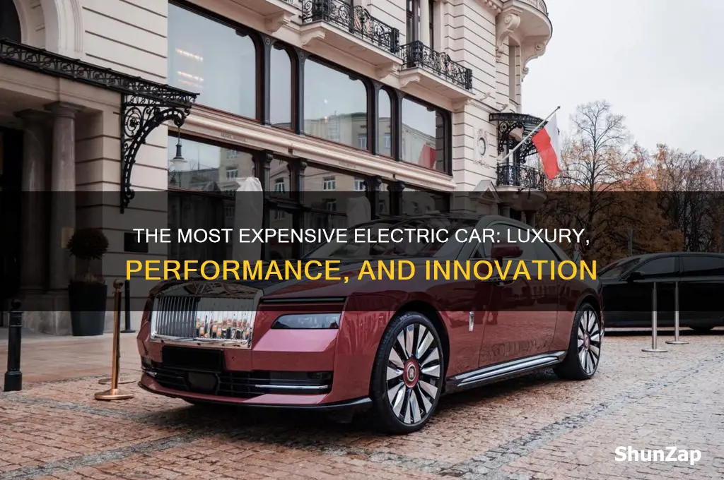 what is the most expensuve electric car