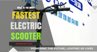 The Ultimate Electric Scooter Speedster