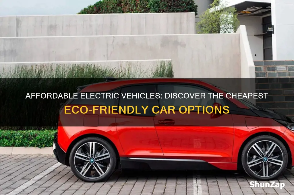 what is the most inexpensive electric car