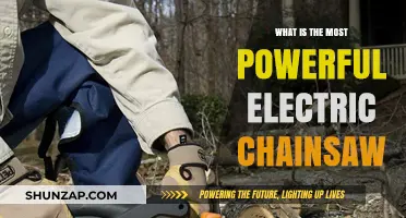 Powerful Electric Chainsaws: Cut Above the Rest