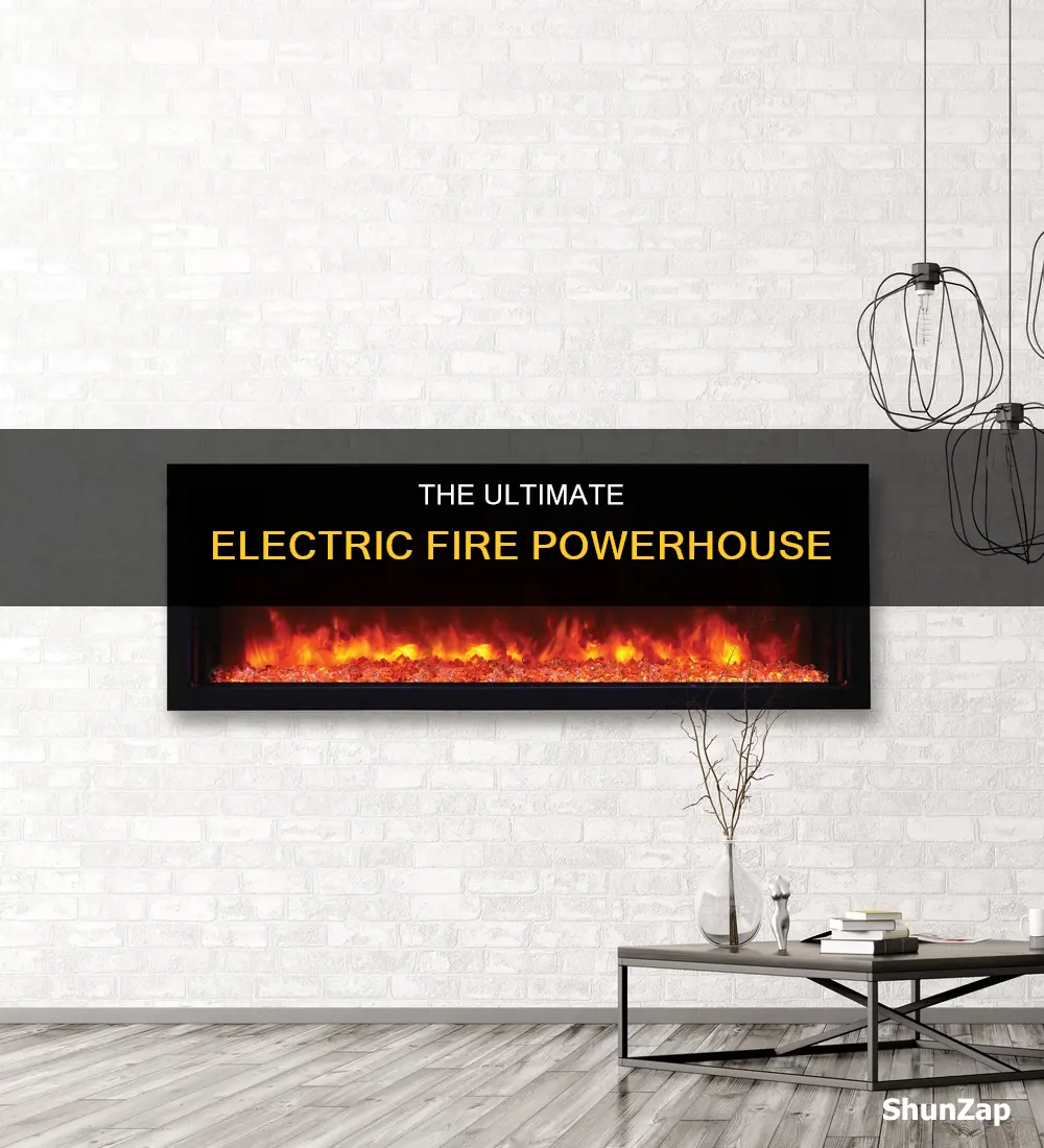 what is the most powerful electric fire