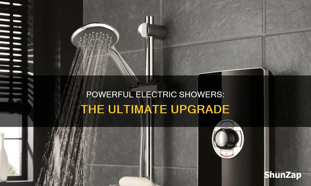 what is the most powerful electric shower
