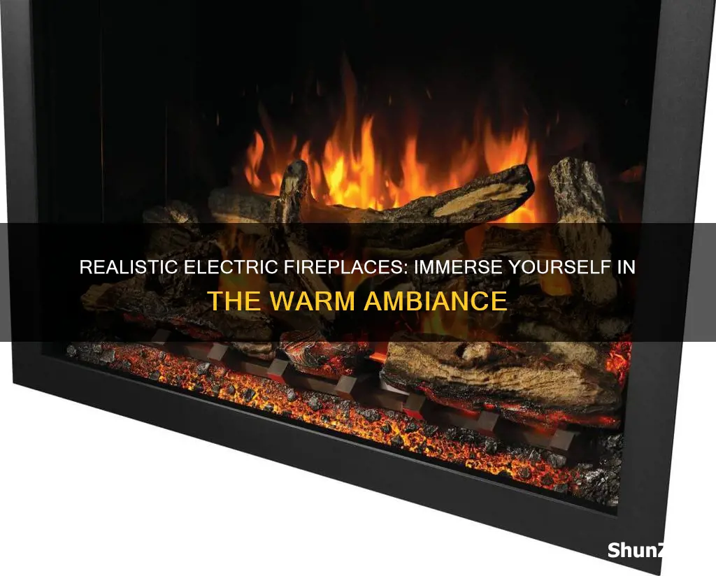 what is the most realistic electric fireplace