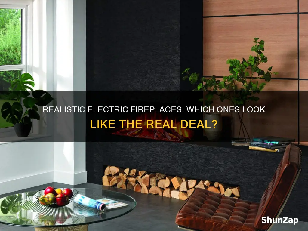 what is the most realistic electric fireplaces