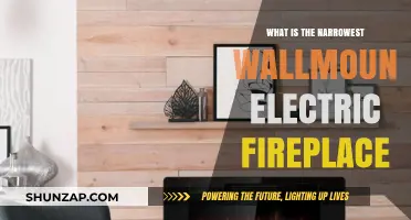Thinnest Electric Fireplaces: Wall-Mounted Warmth