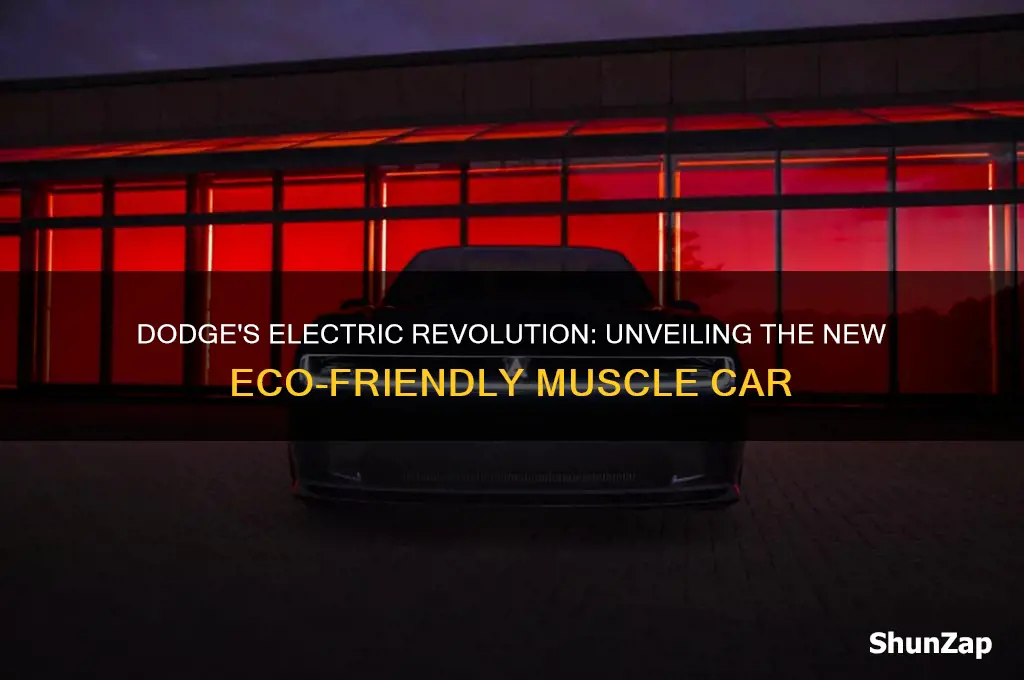 what is the new dodge electric car