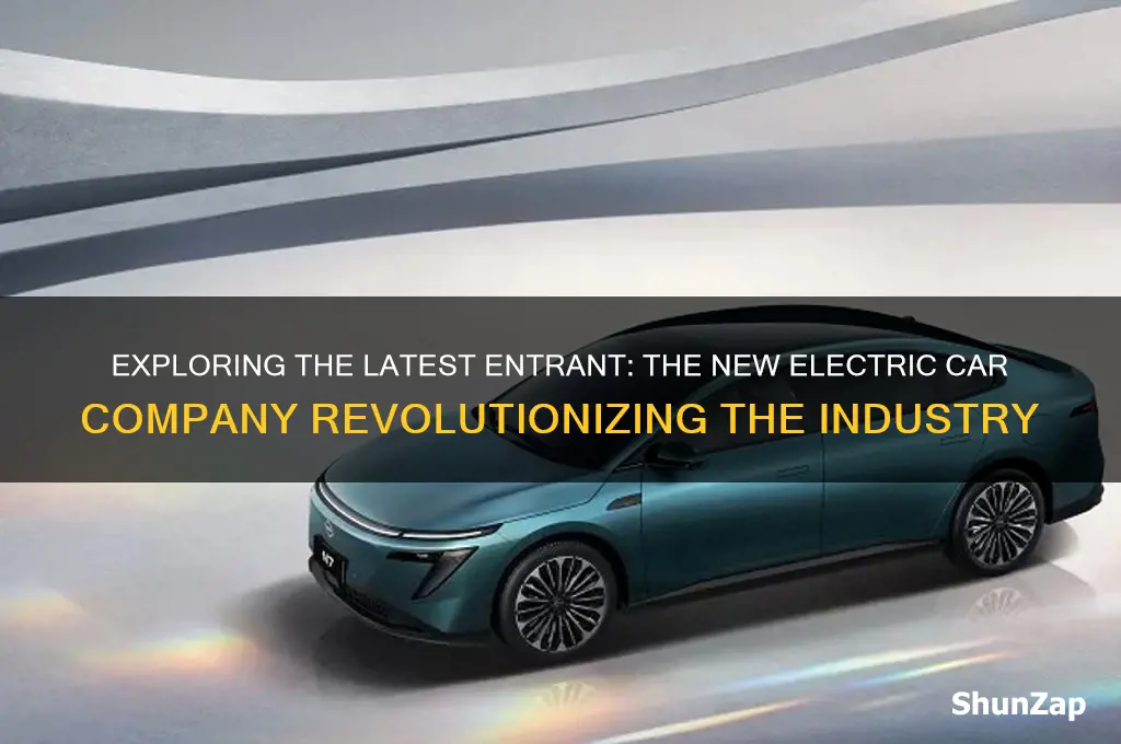 what is the new electric car company