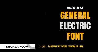 The Evolution of General Electric's Iconic Font