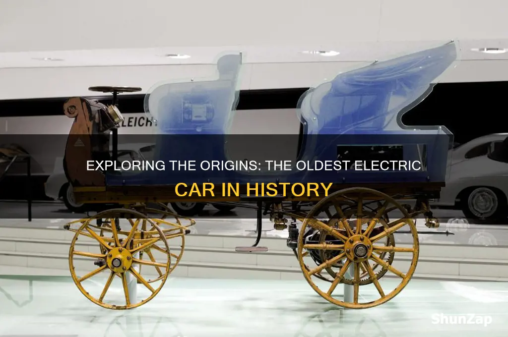 what is the oldest electric car