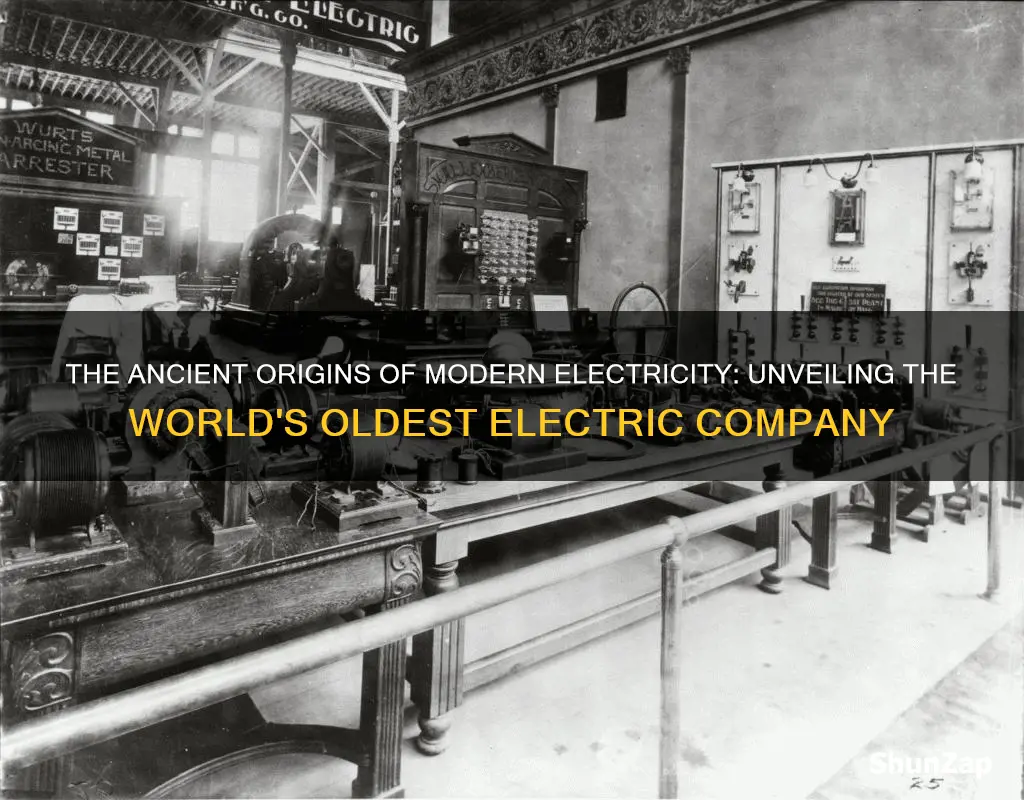 what is the oldest electric company