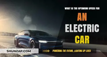 Optimal Electric Car Speed: Balancing Efficiency, Range, and Performance