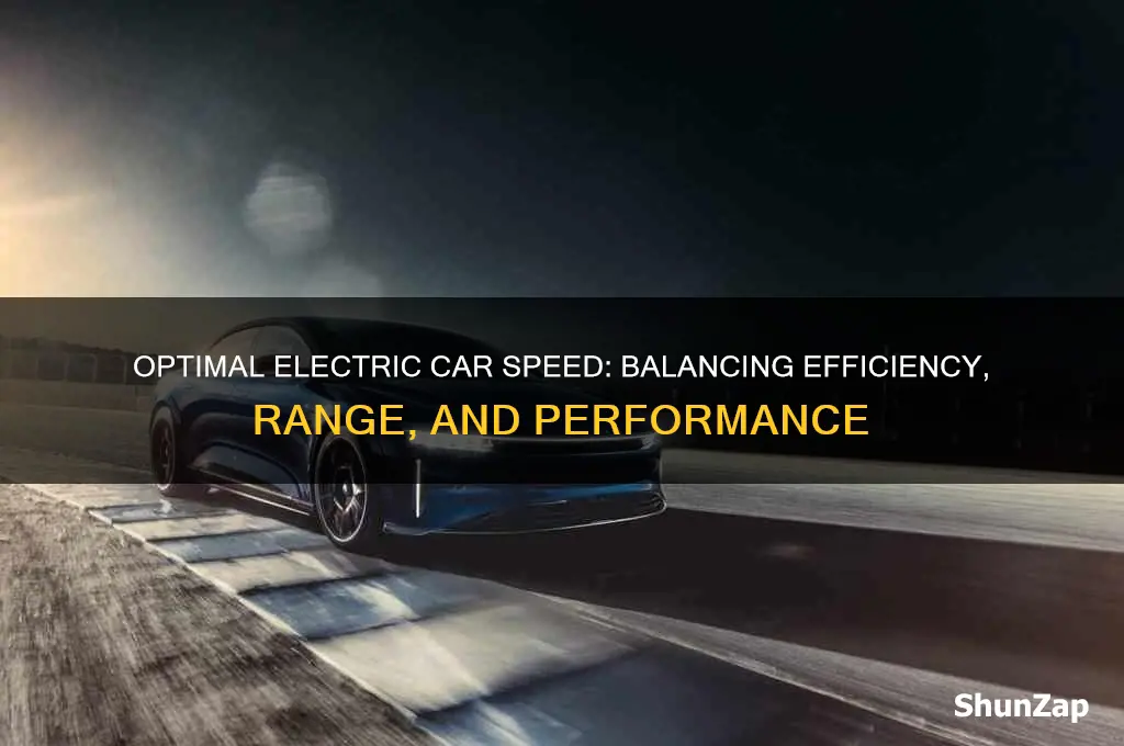 what is the optimum speed for an electric car