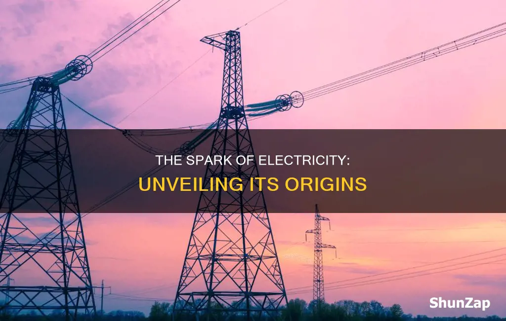 what is the original source of electricity