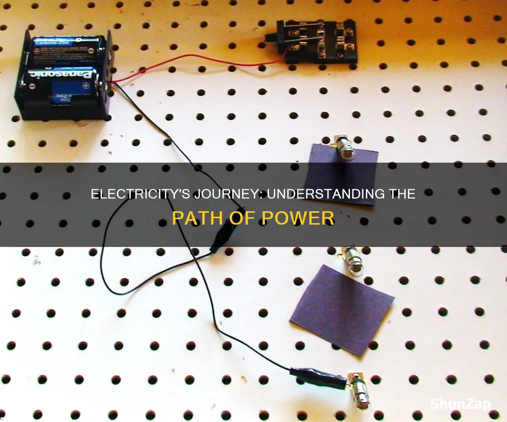 what is the path electricity takes called