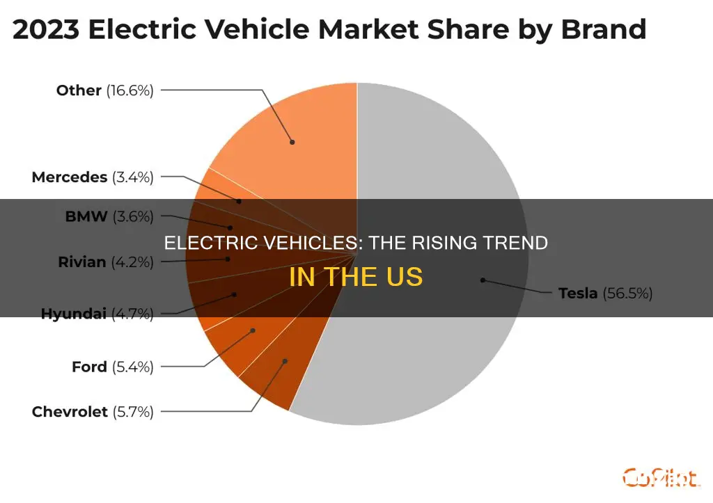 what is the percentage of electric vehicles in the us