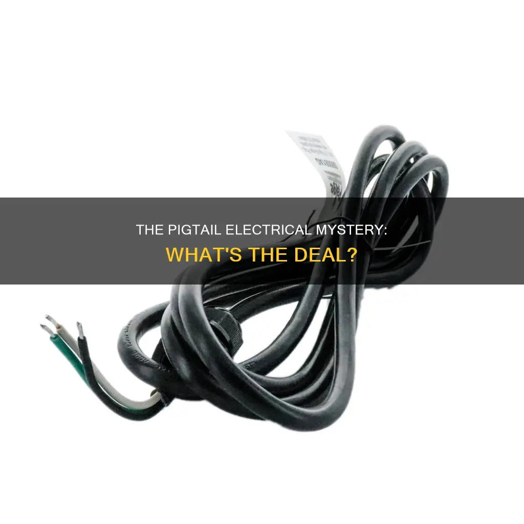 what is the pig tail in electrical