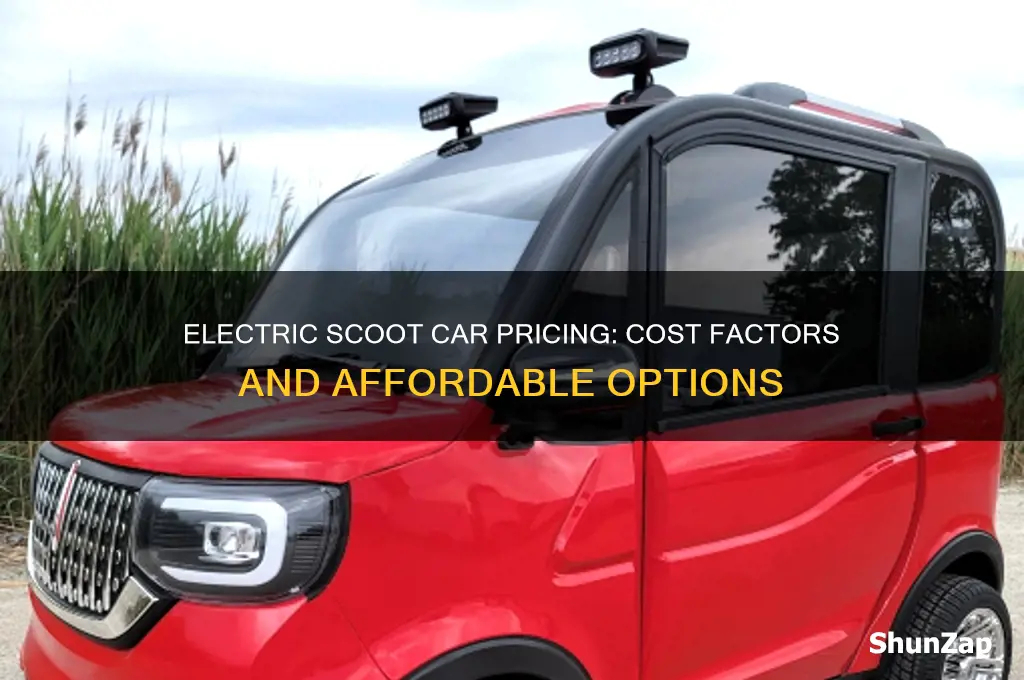 what is the price for the electric scoot car