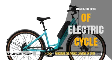 Electric Cycles: How Much Do They Cost?