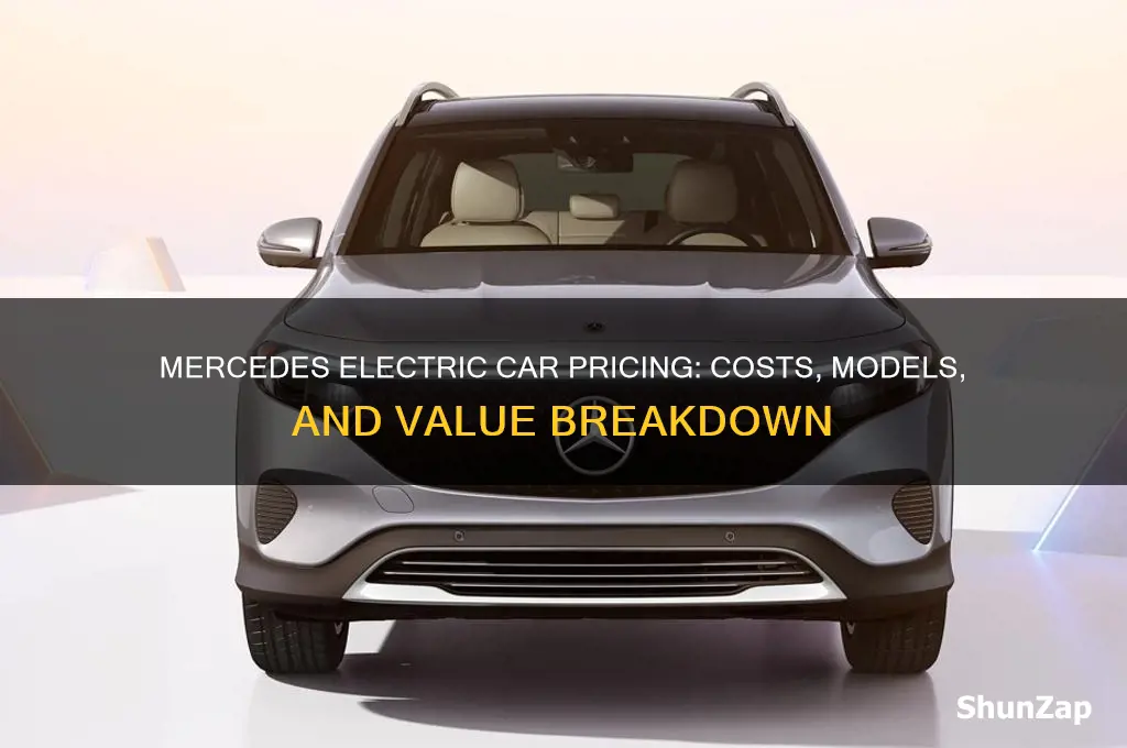 what is the price of mercedes electric car