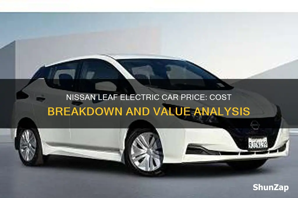 what is the price of the nissan leaf electric car