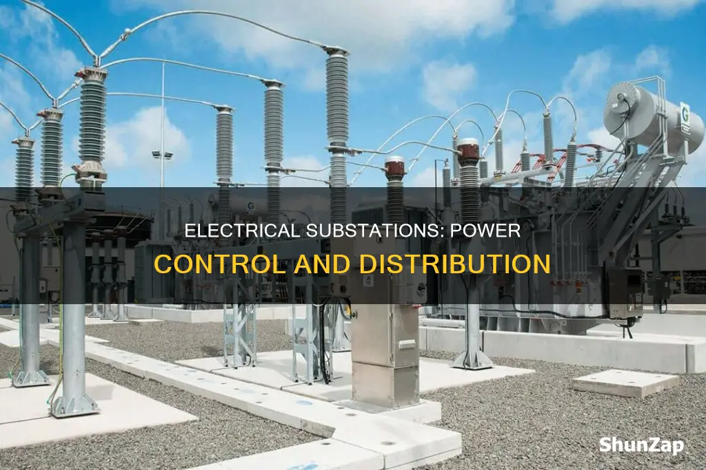 what is the purpose of electrical substations