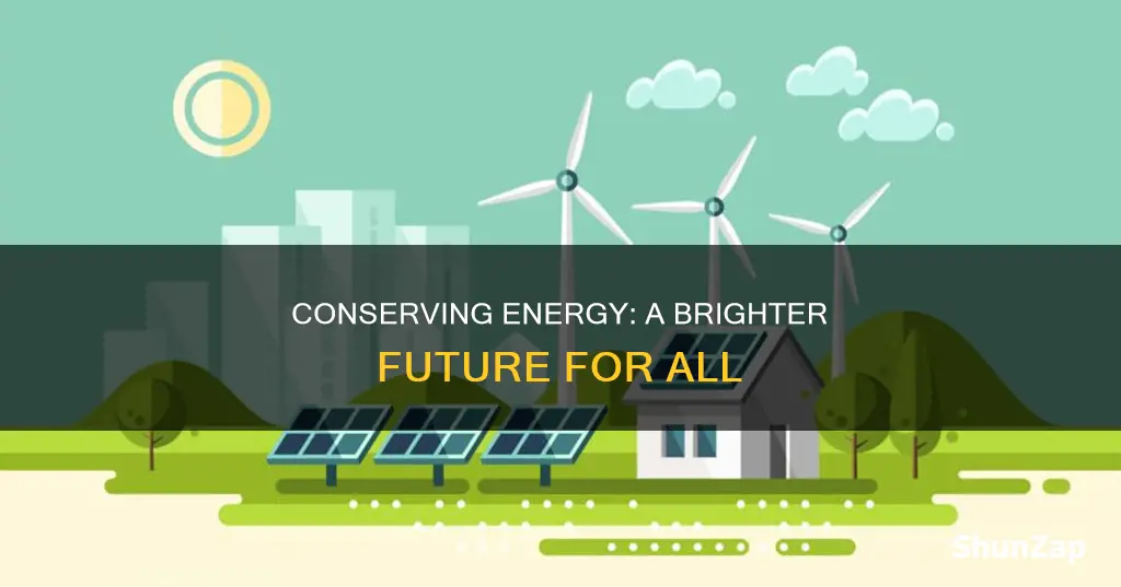 what is the purpose of saving electricity