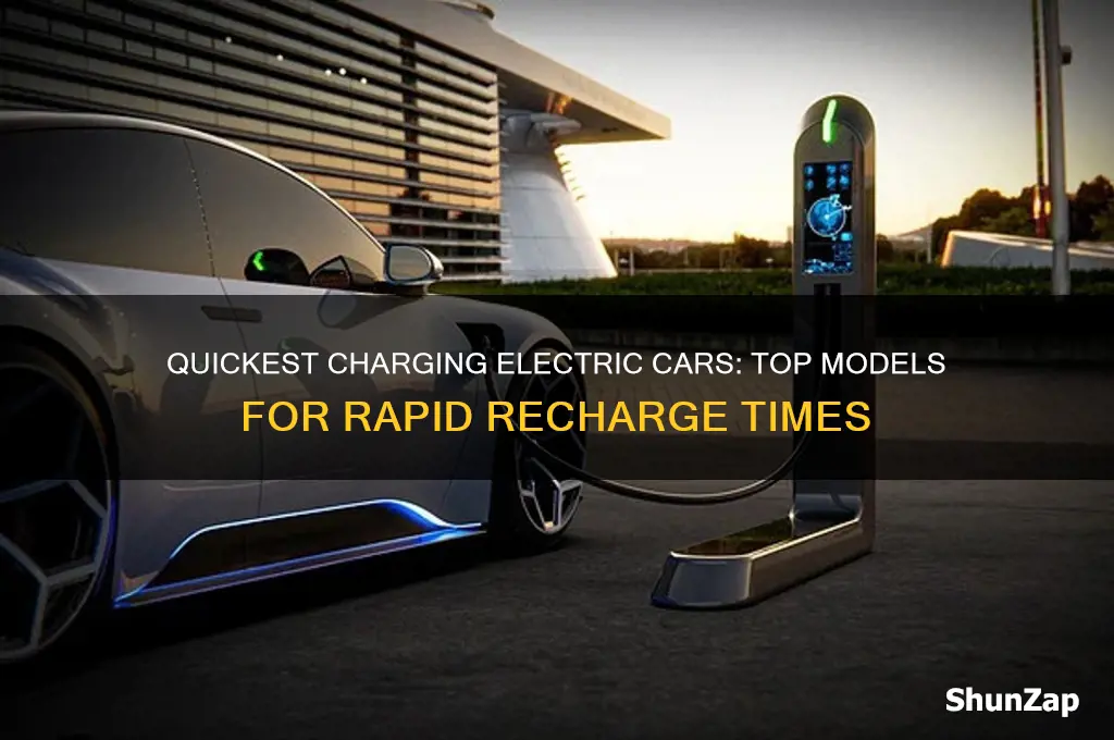 what is the quickest charging electric car