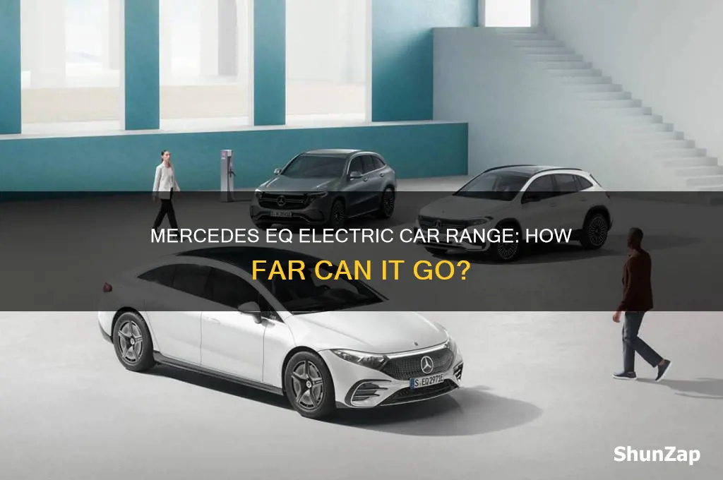 what is the range for a mercedes eq electric car