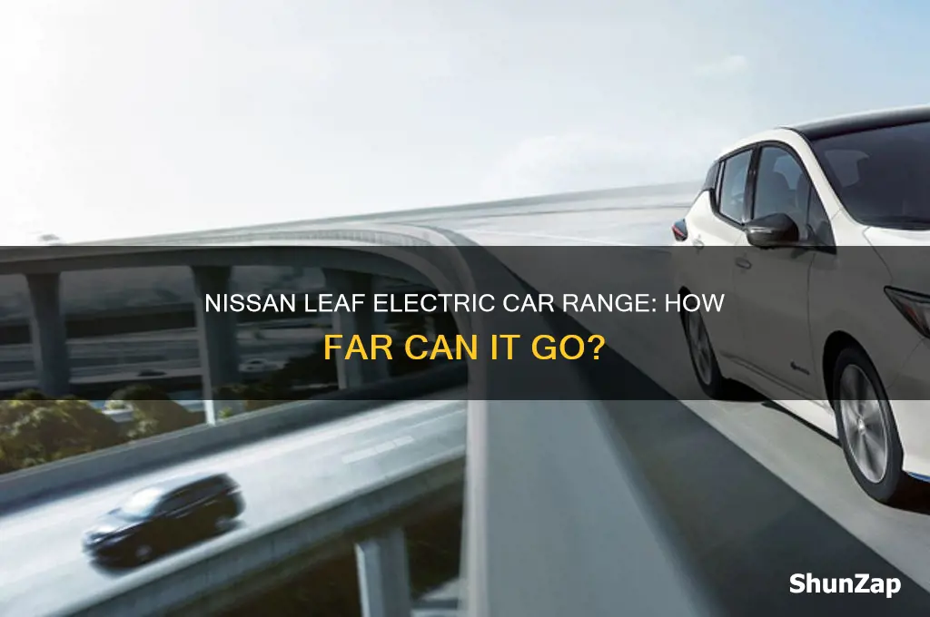 what is the range of a nissan leaf electric car