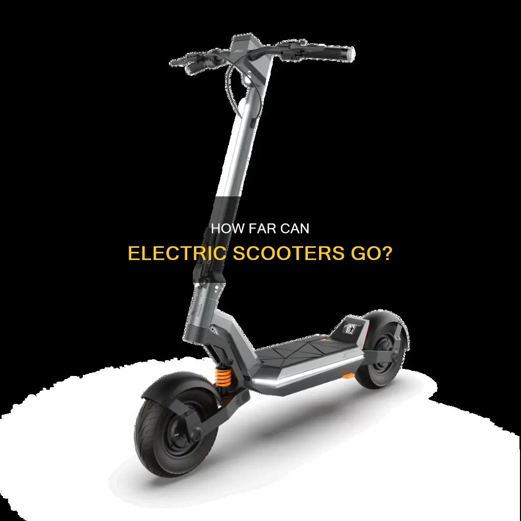 what is the range of electric scooters