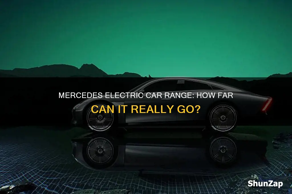 what is the range of the mercedes electric car