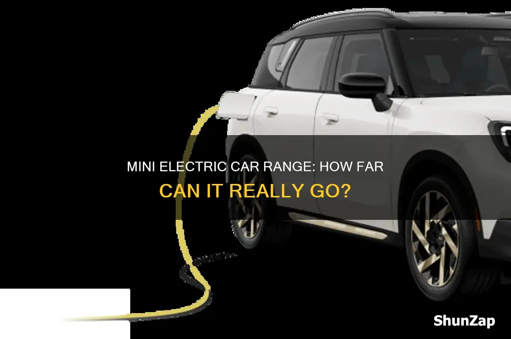 what is the range of the mini electric car