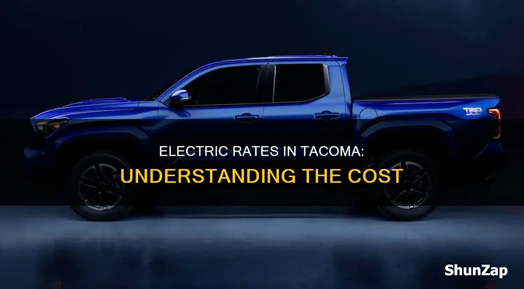 what is the rate for tacoma electric