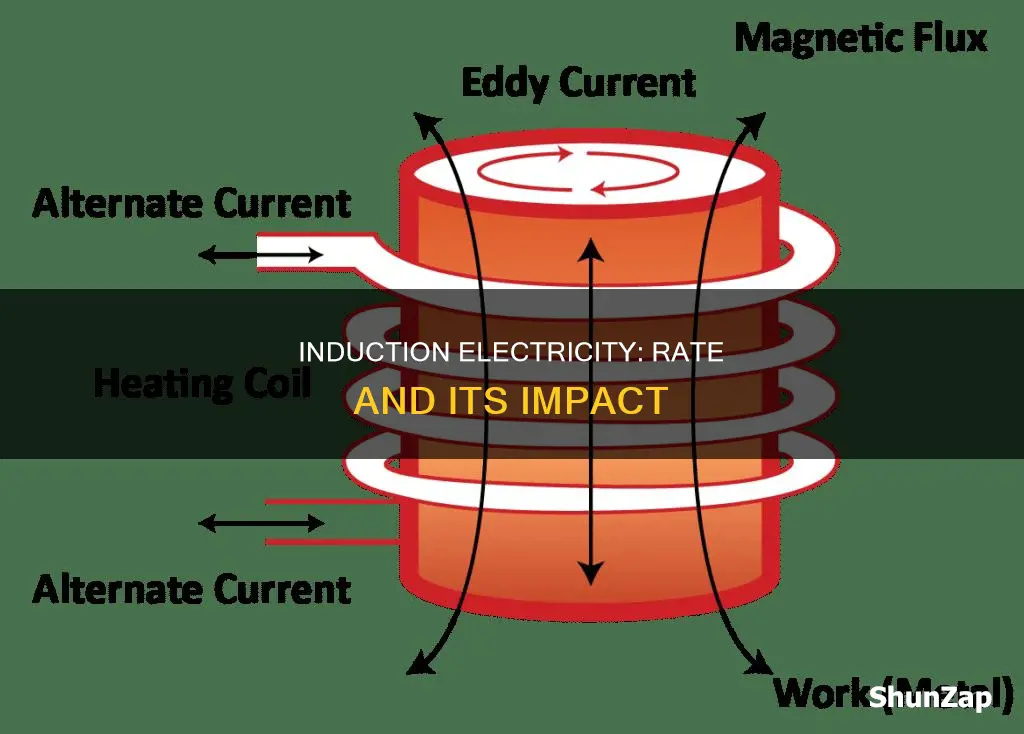 what is the rate of induction electricity