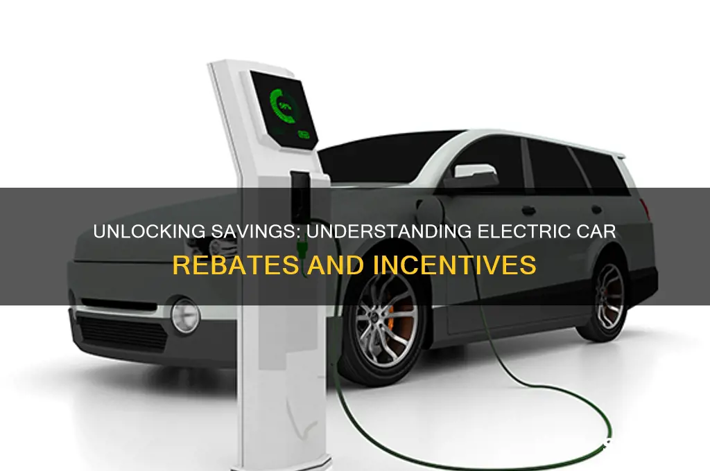 what is the rebate for electric cars