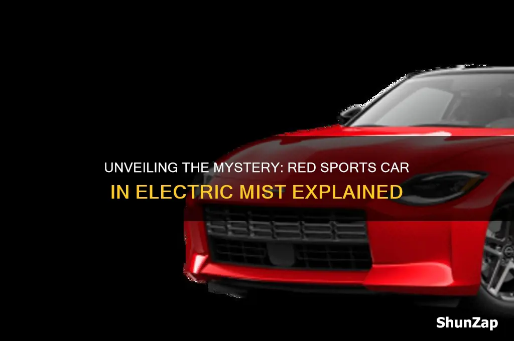 what is the red sports car in electric mist