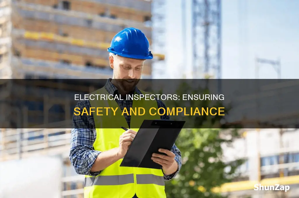 what is the role of electrical inspector