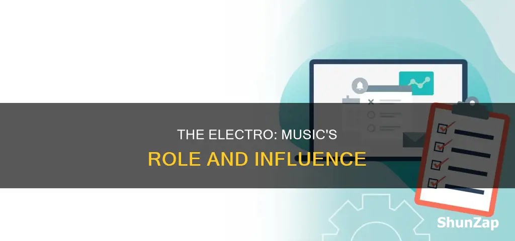 what is the role of the electro