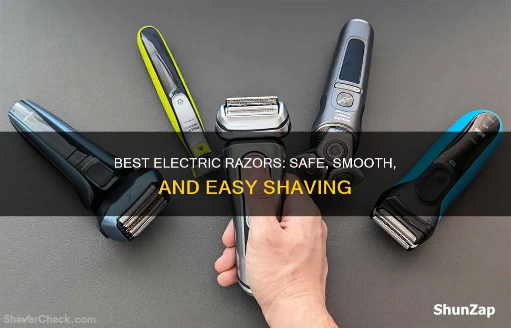 what is the safest mens electric razor