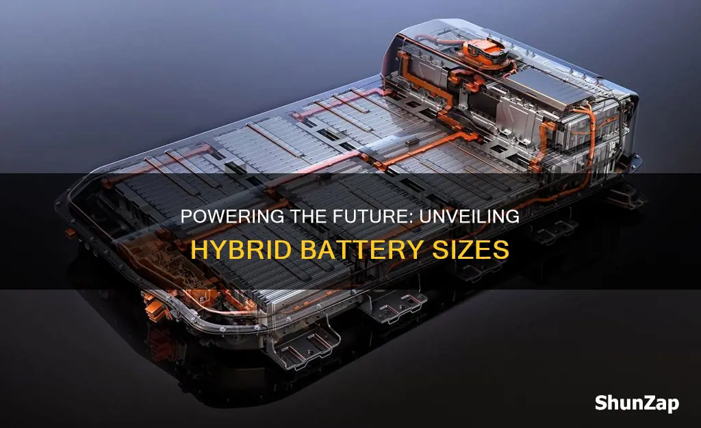 what is the size battery in hybrid electric vehicle