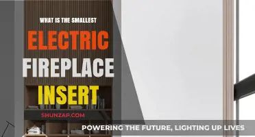 Compact Comfort: Smallest Electric Fireplace Inserts