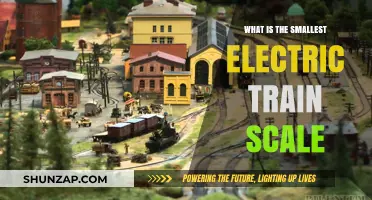 Smallest Electric Train Scale: Tiny but Mighty