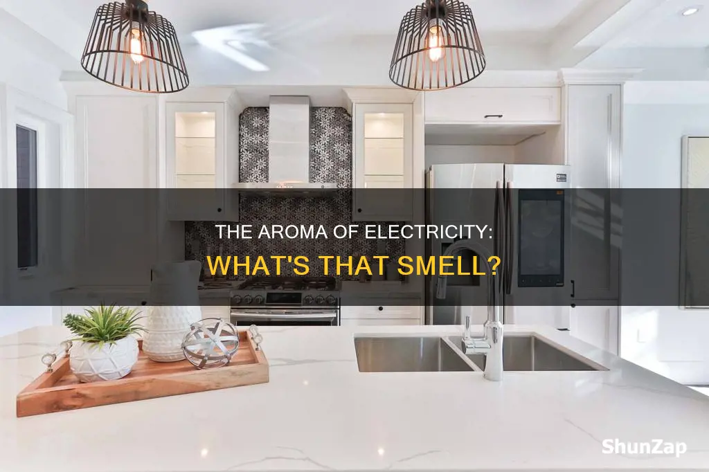 what is the smell of electricity called