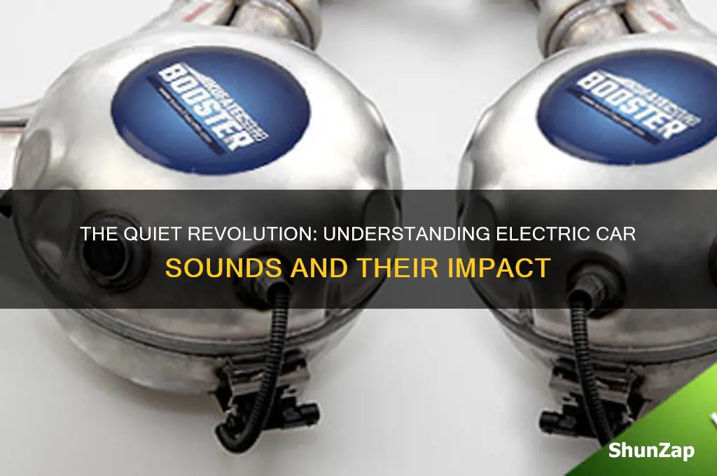 what is the sound electric cars make