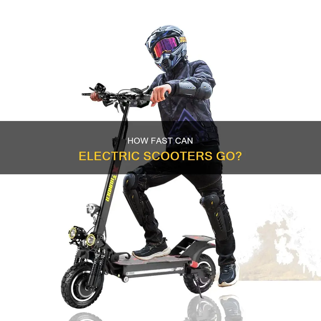 what is the speed of electric scooter