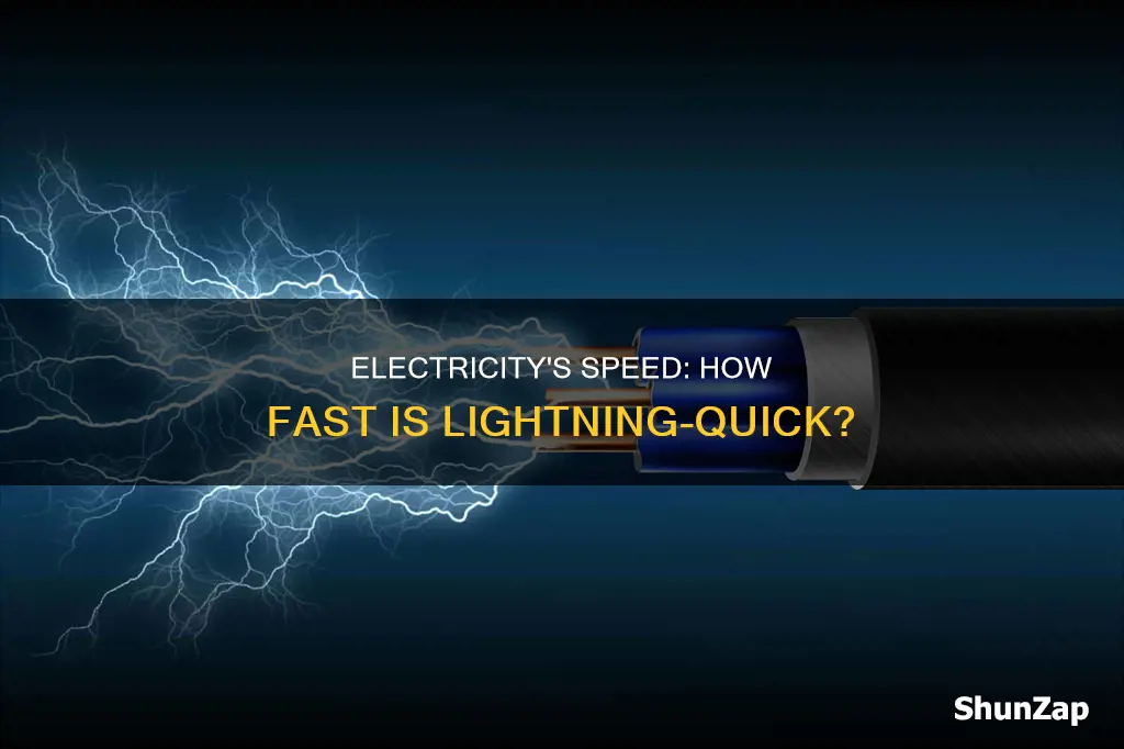 what is the speed of electricity called